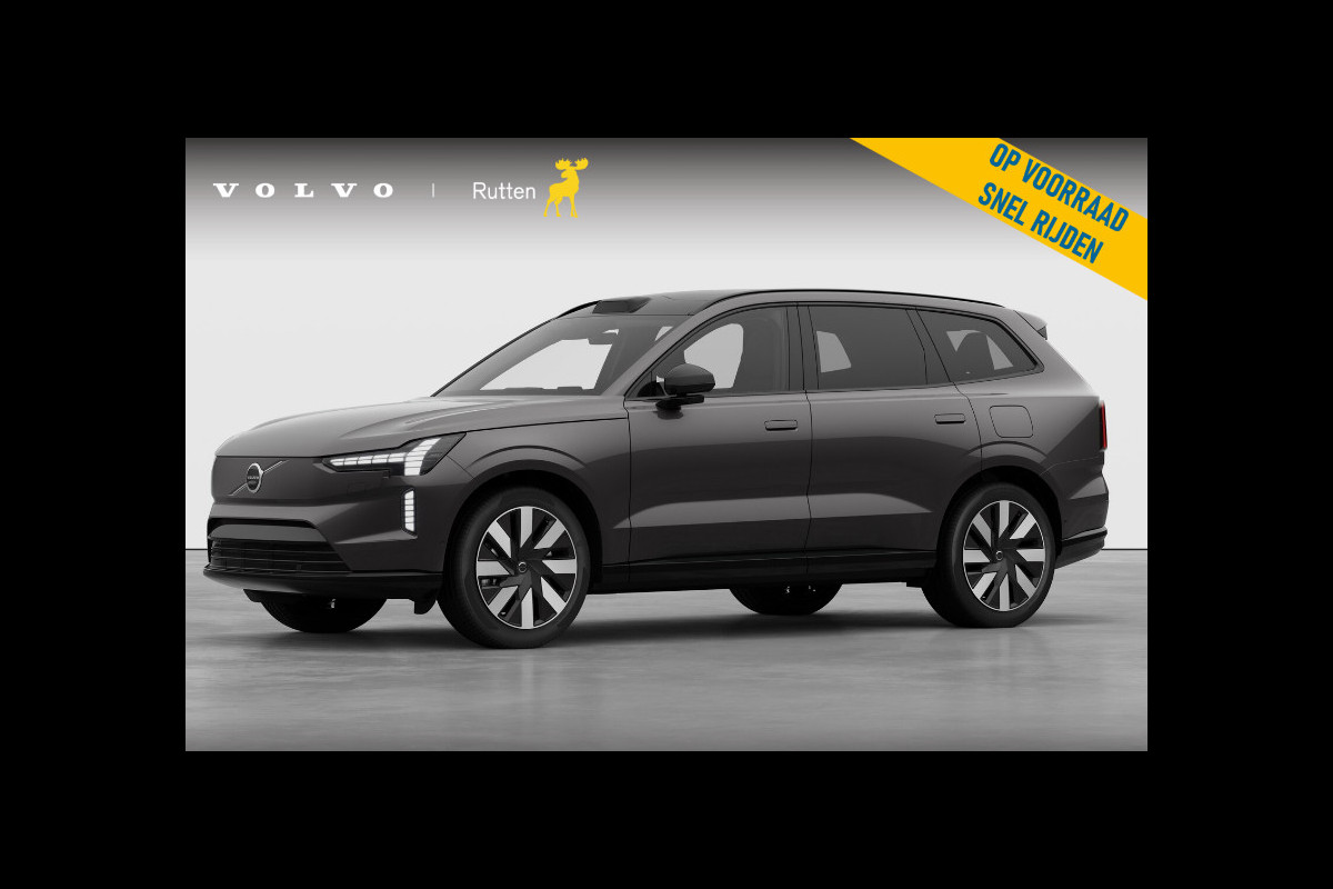 Volvo EX90 408PK Automaat Twin Motor Ultra / Panoramadak / Luchtvering / Head-up display / Stoelverwarming en stuurwielverwarming / Massagestoelen / Memory seats / Adaptive cruise control / 360 Camera / elektrische achterklep