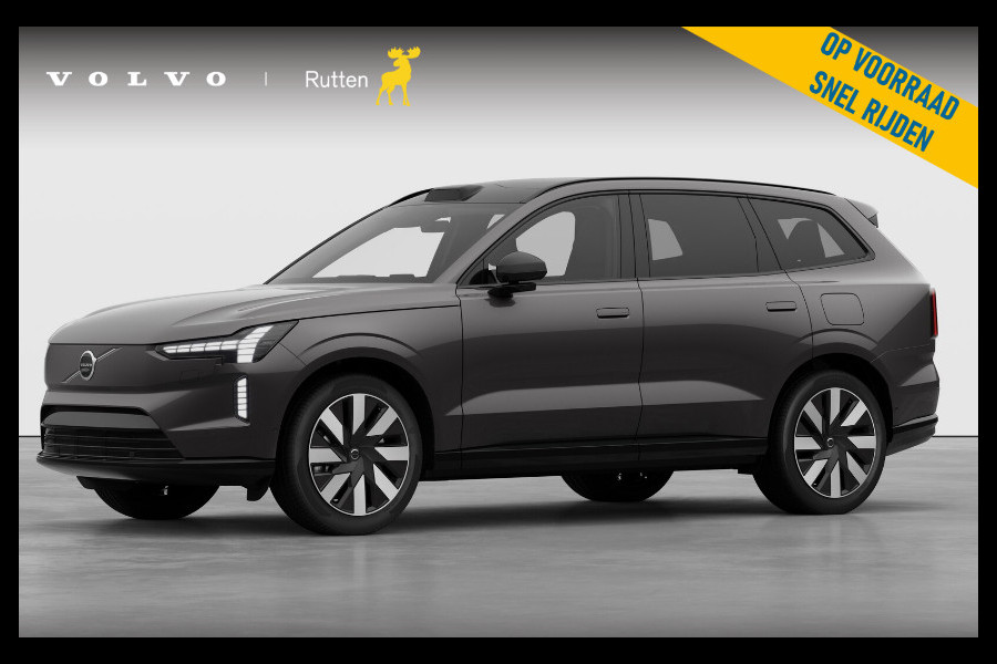 Volvo EX90 408PK Automaat Twin Motor Ultra / Panoramadak / Luchtvering / Head-up display / Stoelverwarming en stuurwielverwarming / Massagestoelen / Memory seats / Adaptive cruise control / 360 Camera / elektrische achterklep