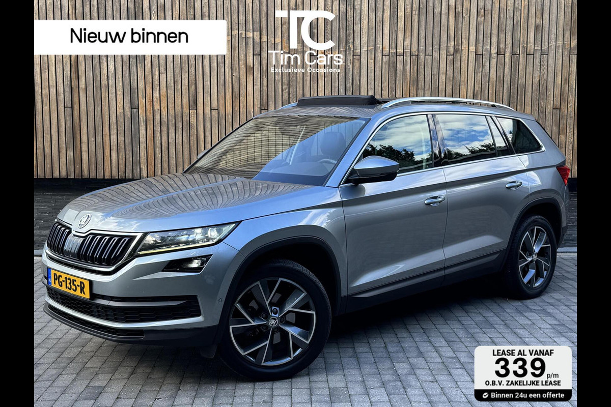 Škoda Kodiaq 1.4 TSI ACT Style Business Automaat | Lederen bekleding | Stoelverwarming | LED verlichting | Trekhaak uitklapbaar | Cruise cont