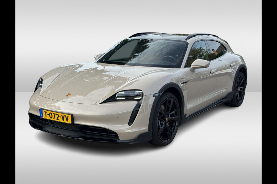 Porsche Taycan Cross Turismo 4 93 kWh / SoH 94.7% / Panoramadak / 360Camera / Passenger Display / Sportdesign + Chrono / 21'' / Bose / Luchtvering / Keyless / Stuur+Stoelverwarming / Dodehoek / DAB / ACC Porsche Taycan Cross Turismo 4 93 kWh / SoH 94.7% / Panoramadak / 360Camera / Passenger Display / Sportdesign + Chrono / 21'' / Bose / Luchtvering / Keyless / Stuur+Stoelverwarming / Dodehoek / DAB / ACC