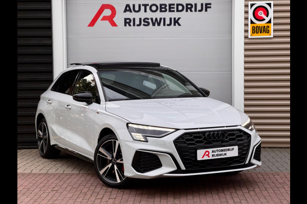Audi A3 Sportback 45 TFSI e S Competition Pano/Matrix/RS zetels/B&O/HuD Audi A3 Sportback 45 TFSI e S Competition Pano/Matrix/RS zetels/B&O/HuD