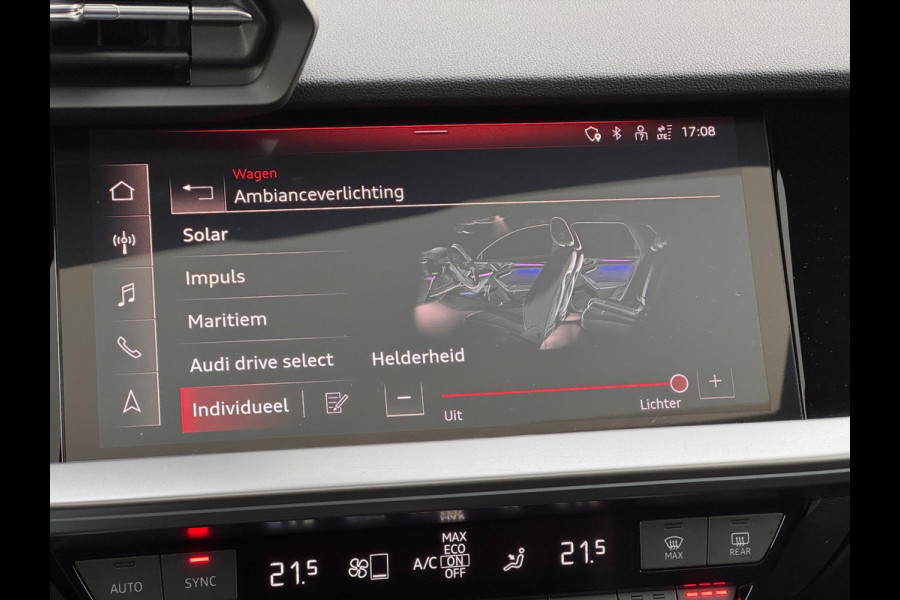 Audi A3 Sportback 45 TFSI e S Competition Pano/Matrix/RS zetels/B&O/HuD Audi A3 Sportback 45 TFSI e S Competition Pano/Matrix/RS zetels/B&O/HuD