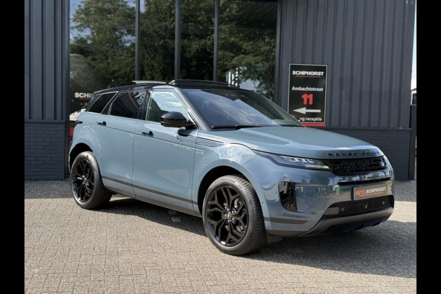 Land Rover Range Rover Evoque P300/P270e Black Pack Pan/schuifdak ACC stuur/stoel verw/360° camera 5 jaar garantie