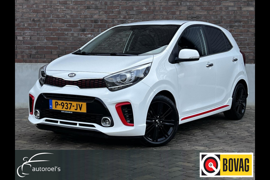 Kia Picanto 1.0 CVVT GT-Line / Trekhaak (afneembaar) / Navigatie + Camera / Lederen bekleding / Climate Control / Bluetooth