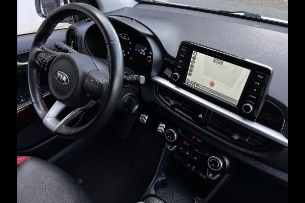 Kia Picanto 1.0 CVVT GT-Line / Trekhaak (afneembaar) / Navigatie + Camera / Lederen bekleding / Climate Control / Bluetooth