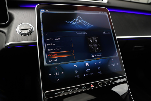 Mercedes-Benz S-Klasse AMG 63 S E Performance Lang | 802PK | Entertainment | Carbon | Burmester High-end | Massage | Head-up | 4W-Sturing | Stuurverw. Mercedes-Benz S-Klasse AMG 63 S E Performance Lang | 802PK | Entertainment | Carbon | Burmester High-end | Massage | Head-up | 4W-Sturing | Stuurverw.