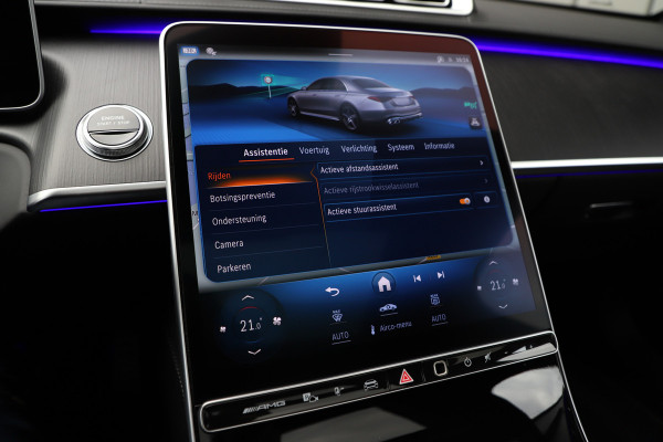 Mercedes-Benz S-Klasse AMG 63 S E Performance Lang | 802PK | Entertainment | Carbon | Burmester High-end | Massage | Head-up | 4W-Sturing | Stuurverw. Mercedes-Benz S-Klasse AMG 63 S E Performance Lang | 802PK | Entertainment | Carbon | Burmester High-end | Massage | Head-up | 4W-Sturing | Stuurverw.
