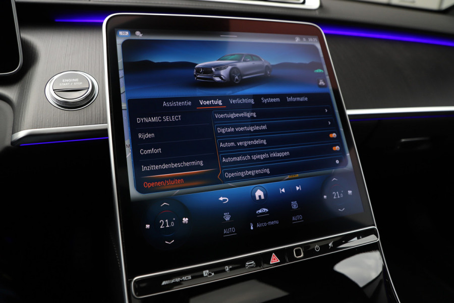 Mercedes-Benz S-Klasse AMG 63 S E Performance Lang | 802PK | Entertainment | Carbon | Burmester High-end | Massage | Head-up | 4W-Sturing | Stuurverw. Mercedes-Benz S-Klasse AMG 63 S E Performance Lang | 802PK | Entertainment | Carbon | Burmester High-end | Massage | Head-up | 4W-Sturing | Stuurverw.