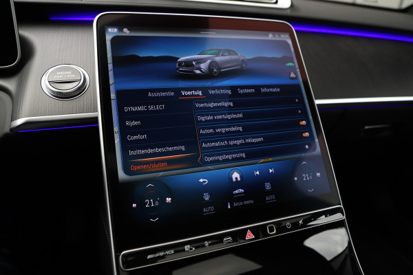 Mercedes-Benz S-Klasse AMG 63 S E Performance Lang | 802PK | Entertainment | Carbon | Burmester High-end | Massage | Head-up | 4W-Sturing | Stuurverw. Mercedes-Benz S-Klasse AMG 63 S E Performance Lang | 802PK | Entertainment | Carbon | Burmester High-end | Massage | Head-up | 4W-Sturing | Stuurverw.