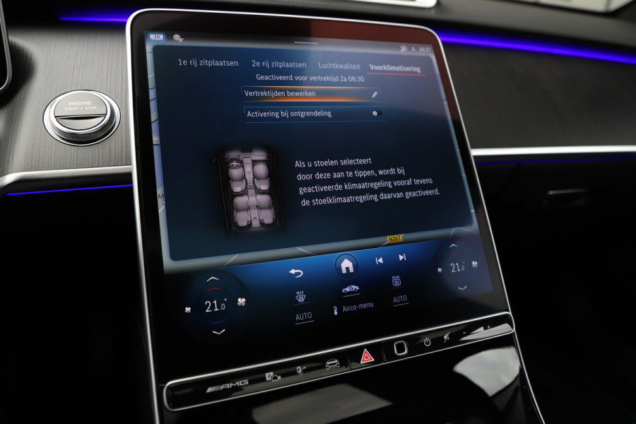 Mercedes-Benz S-Klasse AMG 63 S E Performance Lang | 802PK | Entertainment | Carbon | Burmester High-end | Massage | Head-up | 4W-Sturing | Stuurverw. Mercedes-Benz S-Klasse AMG 63 S E Performance Lang | 802PK | Entertainment | Carbon | Burmester High-end | Massage | Head-up | 4W-Sturing | Stuurverw.