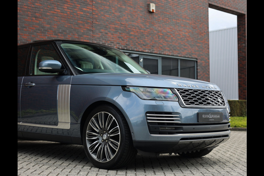 Land Rover Range Rover P400e Autobiography | Byron Blue - perfecte historie Land Rover Range Rover P400e Autobiography | Byron Blue - perfecte historie