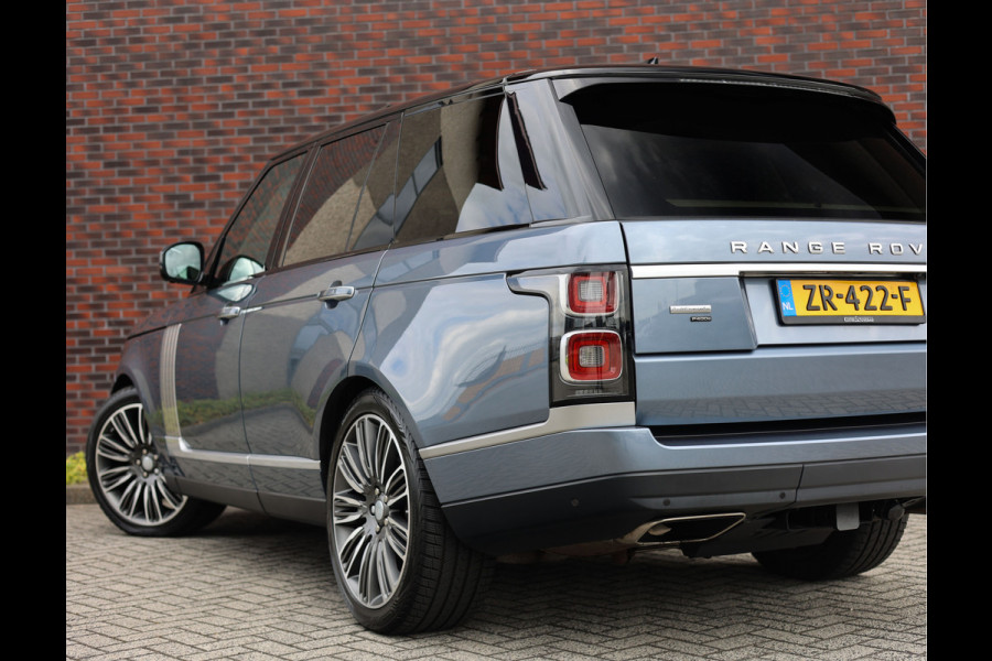 Land Rover Range Rover P400e Autobiography | Byron Blue - perfecte historie Land Rover Range Rover P400e Autobiography | Byron Blue - perfecte historie