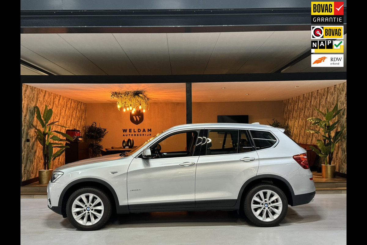 BMW X3 XDrive20i Advantage Garantie Leder Keyless Elek. Achterklep Cruise Clima Navi Rijklaar