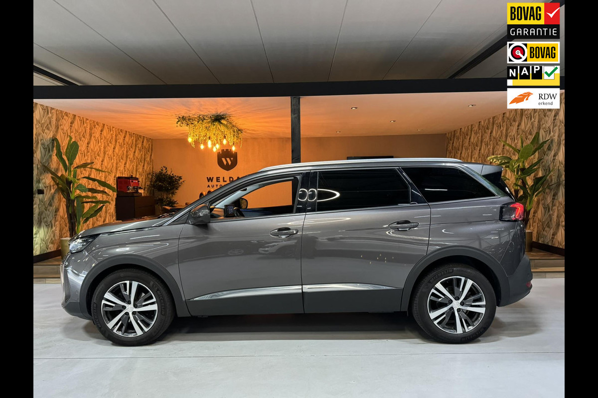 Peugeot 5008 1.2 PureTech Blue Lease Allure 7P. NAP Garantie Trekhaak Carplay Elek Achterklep Cruise Clima Navi Led Sfeer Rijklaar Peugeot 5008 1.2 PureTech Blue Lease Allure 7P. NAP Garantie Trekhaak Carplay Elek Achterklep Cruise Clima Navi Led Sfeer Rijklaar