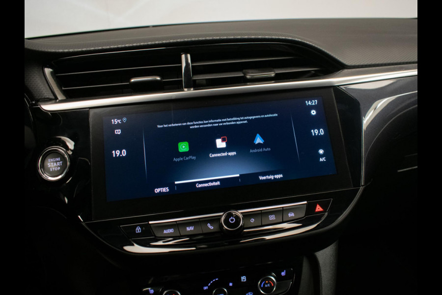 Opel CORSA-E Elegance 50 kWh Sport (APPLE CARPLAY,STOEL/STUURVERWARMING,NAVI,CRUISE,LEDER,CLIMATE,PDC,KEYLESS,SPORTSTOELEN)