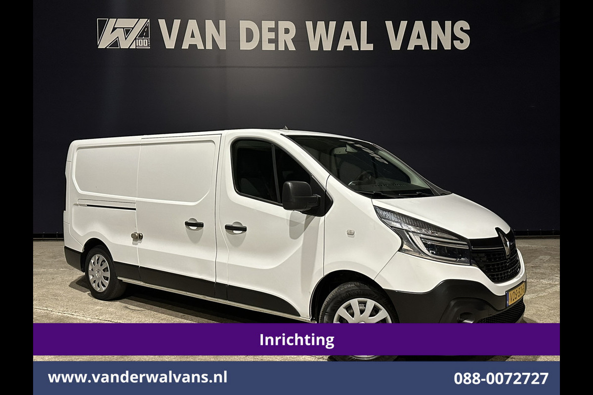 Renault Trafic 2.0 dCi 120pk L2H1 Inrichting Euro6 Airco | Omvormer | Camera | Navigatie | LED | Cruisecontrol Trekhaak, Parkeersensoren, Bijrijdersbank, Achterklep Renault Trafic 2.0 dCi 120pk L2H1 Inrichting Euro6 Airco | Omvormer | Camera | Navigatie | LED | Cruisecontrol Trekhaak, Parkeersensoren, Bijrijdersbank, Achterklep