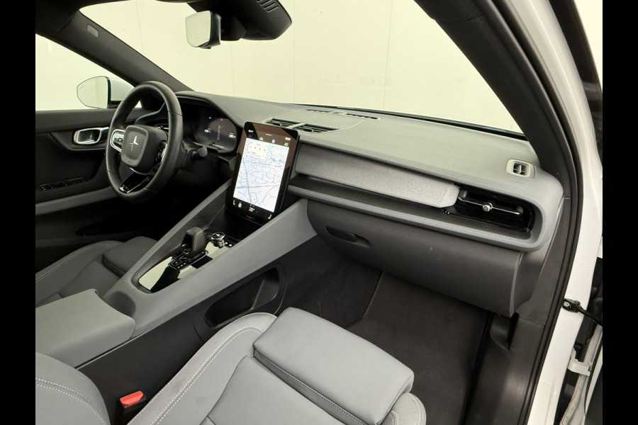 Polestar 2 AUT. 408 pk Long Range Dual Motor SOH 97,5% 78kWh Panorama-Dak Harman&Kardon® Electr.Stoelen Verwarmd+Achterbank+Stuur Adaptive- Verkeersbord detectie Regen-Lichtsensor Virtual-Cockpit Home-Link Bots waarschuwing Autonoom-Rem Lane Assist Keyless Connected 1e Eigenaar Origineel Nederlandse Auto 1.500kg Trekvermogen 660Nm! € 61.000 nieuw!