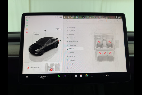 Tesla Model Y Performance AWD 75 kWh {SOH-84%} [ 3-Fase ] (INCL-BTW) Aut. *PANO | AUTO-PILOT | LUXURY-LEATHER | TOP-VIEW | NAVI-FULLMAP | MATRIX-LED | DIGI-COCKPIT | KEYLESS | CAMERA | DAB+ | HEATED-COMFORTSEATS | PRIVACY-GLASS | 21''ALU*