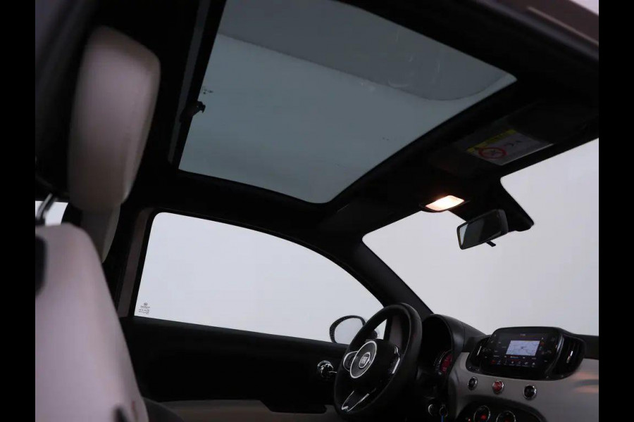 Fiat 500 1.0 Hybrid Star - Glasdak - Navi - Climate - Parkeerhulp - Org.NL