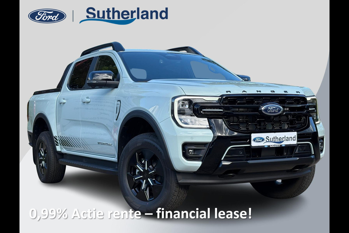 Ford Ranger 2.3 PHEV Stormtrak Double Cab | SCI | 281pk | 5 persoons! | Technology Pack Plus Trailer | Cargo Area Pack | Power Rollertop | Prijs excl. BTW incl. BPM | laadkabel mode 3 16A Ford Ranger 2.3 PHEV Stormtrak Double Cab | SCI | 281pk | 5 persoons! | Technology Pack Plus Trailer | Cargo Area Pack | Power Rollertop | Prijs excl. BTW incl. BPM | laadkabel mode 3 16A