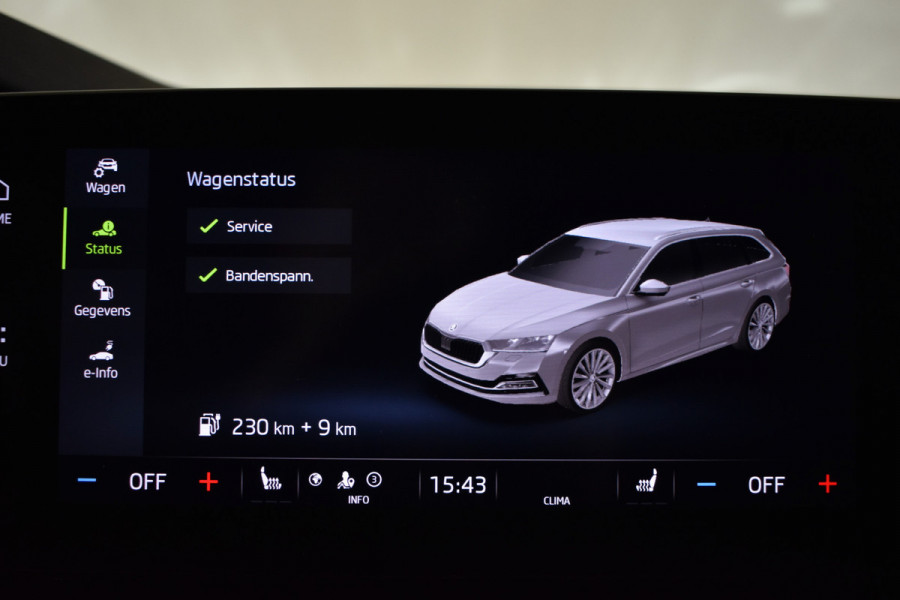 Škoda Octavia Combi TSI iV PHEV 204PK DSG HYBRID BUSINESS NAVI/CARPLAY/PDC