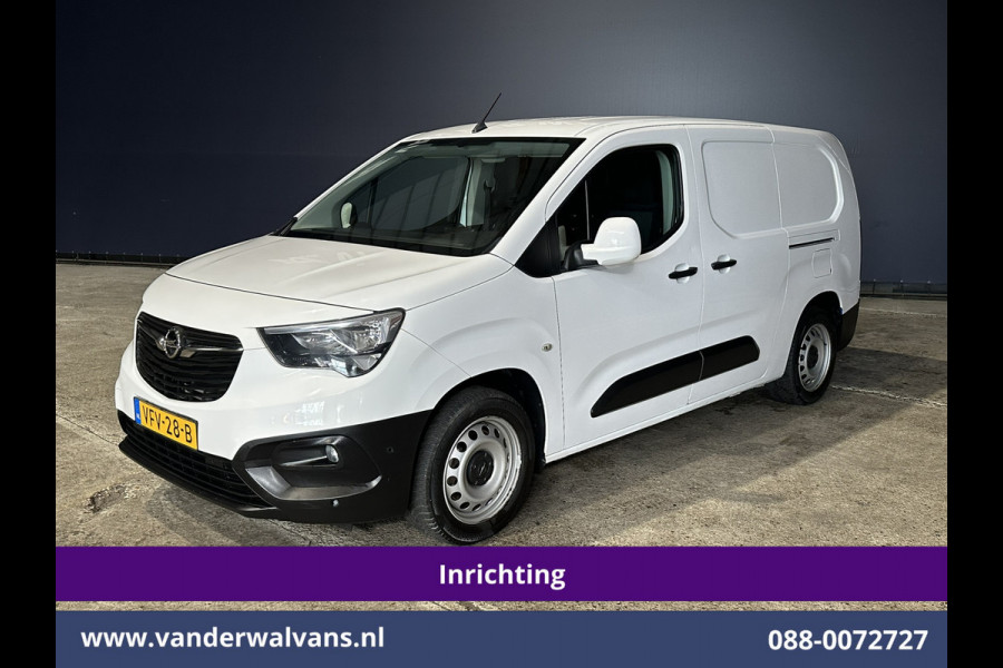 Opel Combo 1.5D 102pk L2H1 Inrichting Euro6 Airco | 2x Zijdeur | Trekhaak | Cruisecontrol Parkeersensoren