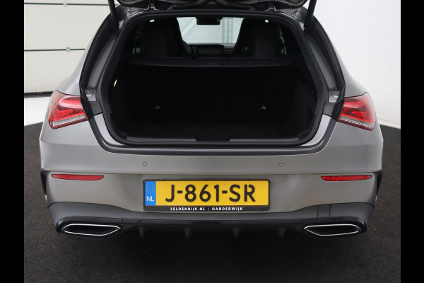 Mercedes-Benz CLA-Klasse 180d Business Solution AMG | Stoelverwarming | Carplay | Camera | Leder/Alcantara | Navigatie | Widescreen | Sfeerverlichting | Designo Mountaingrijs Magno