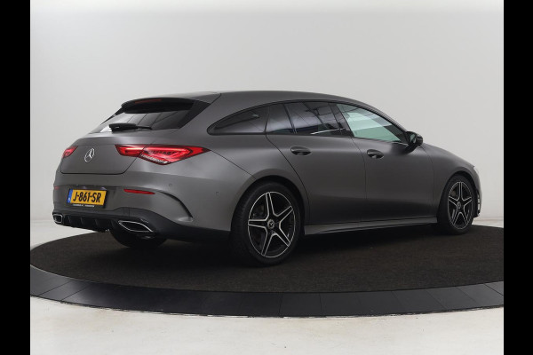 Mercedes-Benz CLA-Klasse 180d Business Solution AMG | Stoelverwarming | Carplay | Camera | Leder/Alcantara | Navigatie | Widescreen | Sfeerverlichting | Designo Mountaingrijs Magno