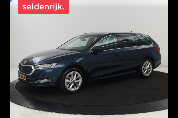 Škoda Octavia 1.0 e-TSI Business Edition Plus | Leder/Alcantara | Achterbankverwarming | Trekhaak | Adaptive cruise | Camera | Sfeerverlichting | Stoelverwarming | Carplay | Park Assist | Memory