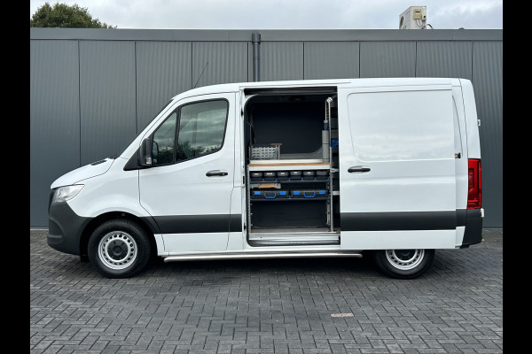 Mercedes-Benz Sprinter 314 CDI / L1H1 / 1e EIG. / 2x SCHUIFDEUR / INRICHTING + LAADKRAAN / CAMERA / AIRCO / CRUISE / NAVI / APPLE CARPLAY