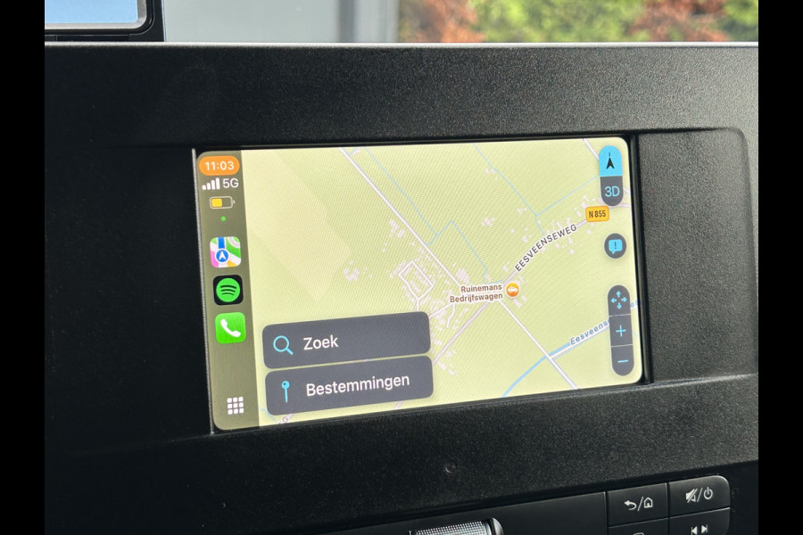 Mercedes-Benz Sprinter 314 CDI / L1H1 / 1e EIG. / 2x SCHUIFDEUR / INRICHTING + LAADKRAAN / CAMERA / AIRCO / CRUISE / NAVI / APPLE CARPLAY