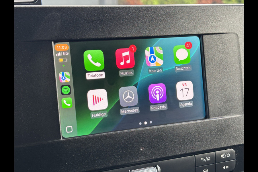 Mercedes-Benz Sprinter 314 CDI / L1H1 / 1e EIG. / 2x SCHUIFDEUR / INRICHTING + LAADKRAAN / CAMERA / AIRCO / CRUISE / NAVI / APPLE CARPLAY