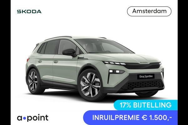 Škoda Elroq 85 Sportline Edition | Business upgrade Plus | Matrix LED | elek. achterklep | achteruitrij camera