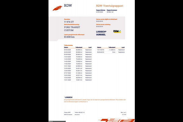 Ford Transit Custom 320 2.0 TDCI L2H2 Trend 1 eig EURO6 Camera