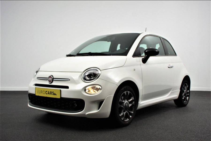 Fiat 500 1.0 Hybrid Sport Connect | Navigatie | Apple Carplay/Android Auto | Airco | Dab | Sportstoelen | Cruise Control | Lichtmetalen Velgen |