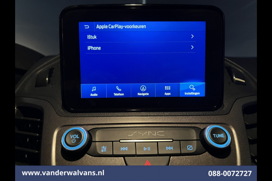 Ford Transit Connect 1.5 EcoBlue 120pk L2H1 Euro6 Airco | Apple Carplay | Camera | Navigatie | Stoelverwarming 1500kg trekvermogen, zijdeur, verwarmde voorruit, parkeersensoren