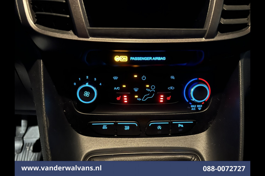 Ford Transit Connect 1.5 EcoBlue 120pk L2H1 Euro6 Airco | Apple Carplay | Camera | Navigatie | Stoelverwarming 1500kg trekvermogen, zijdeur, verwarmde voorruit, parkeersensoren