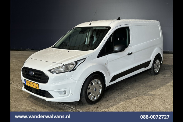 Ford Transit Connect 1.5 EcoBlue 120pk L2H1 Euro6 Airco | Apple Carplay | Camera | Navigatie | Stoelverwarming 1500kg trekvermogen, zijdeur, verwarmde voorruit, parkeersensoren