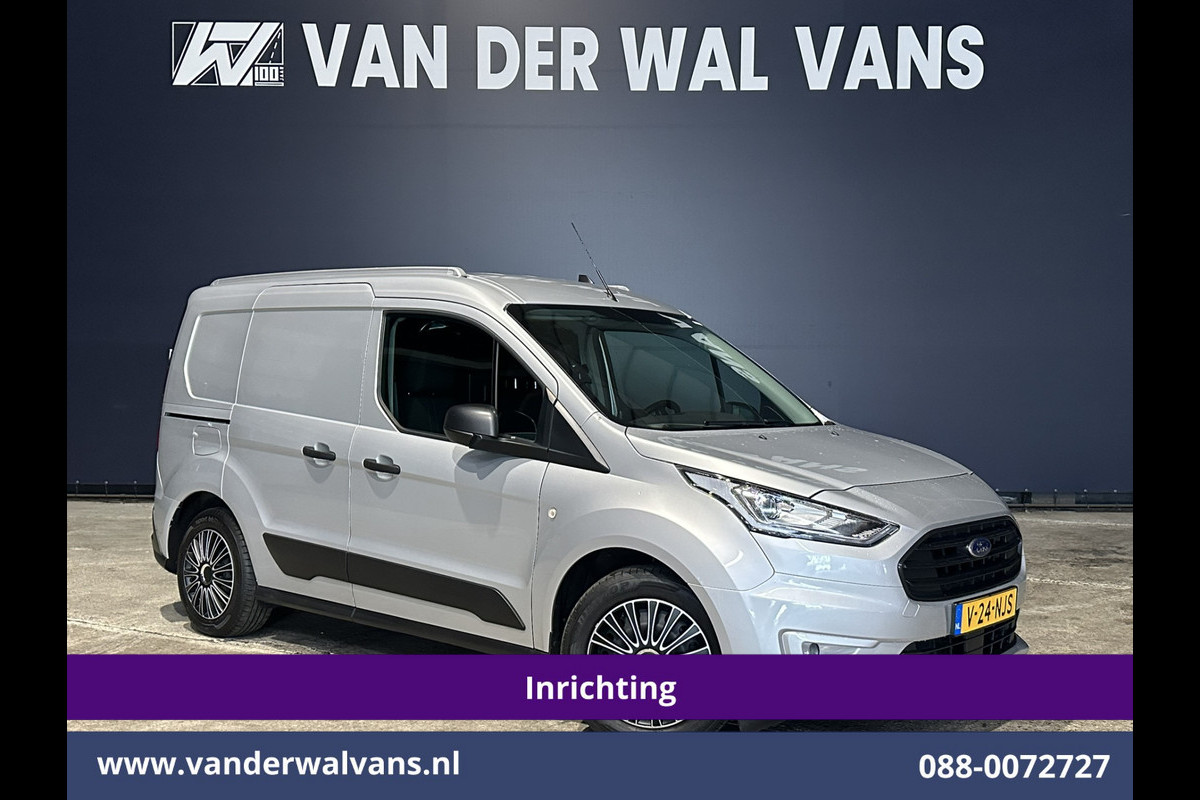 Ford Transit Connect 1.5 EcoBlue 120pk L1H1 Inrichting Euro6 Airco | Camera | LED | Cruisecontrol | Apple Carplay Stoelverwarming, Verwarmde voorruit, Parkeersensoren Ford Transit Connect 1.5 EcoBlue 120pk L1H1 Inrichting Euro6 Airco | Camera | LED | Cruisecontrol | Apple Carplay Stoelverwarming, Verwarmde voorruit, Parkeersensoren