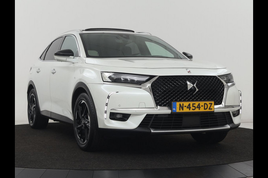 DS 7 Crossback E-Tense Rivoli | Panoramadak | Trekhaak | Leder | Stoelverwarming | Nachtzicht | Adaptive cruise | 360 Camera | Carplay | Sfeerverlichting | Navigatie | Keyless | 19'' | Memory