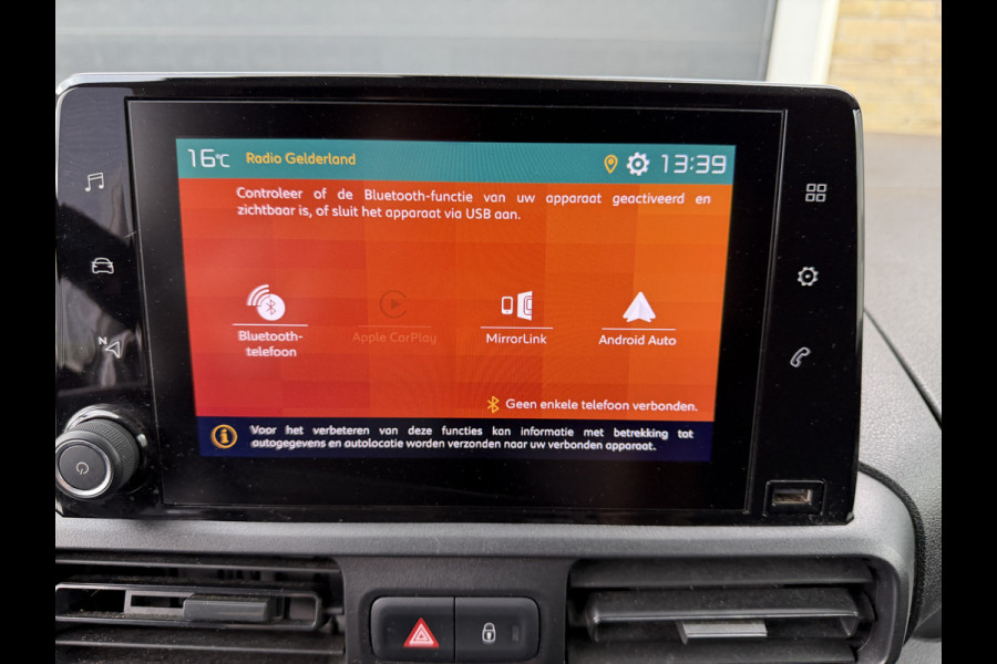 Citroën Berlingo 1.6 100PK EURO 6 BlueHDI Driver CarPlay/trekhaak/achteruitrijcamera