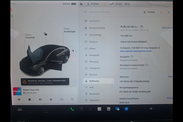 Tesla Model 3 Standard RWD Plus 60 kWh | SOH: 88% | AUTOPILOT+19" LMV | Leder | occasion