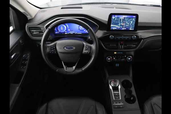 Ford Kuga 2.5 PHEV Vignale | Head-Up | Trekhaak | Adaptive cruise | Leder | 360 Camera | Stoelverwarming | Digital Cockpit | Carplay | Dodehoek detectie | Navigatie | Keyless | Achterbankverwarming | Plug In