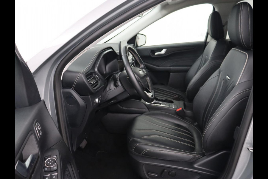 Ford Kuga 2.5 PHEV Vignale | Head-Up | Trekhaak | Adaptive cruise | Leder | 360 Camera | Stoelverwarming | Digital Cockpit | Carplay | Dodehoek detectie | Navigatie | Keyless | Achterbankverwarming | Plug In