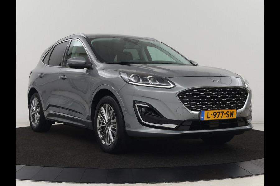 Ford Kuga 2.5 PHEV Vignale | Head-Up | Trekhaak | Adaptive cruise | Leder | 360 Camera | Stoelverwarming | Digital Cockpit | Carplay | Dodehoek detectie | Navigatie | Keyless | Achterbankverwarming | Plug In
