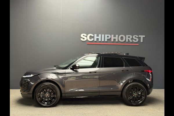 Land Rover Range Rover Evoque P300/P270e SE Dynamic/pano schuifdak/Carpathian Grey/5jr garantie Land Rover Range Rover Evoque P300/P270e SE Dynamic/pano schuifdak/Carpathian Grey/5jr garantie