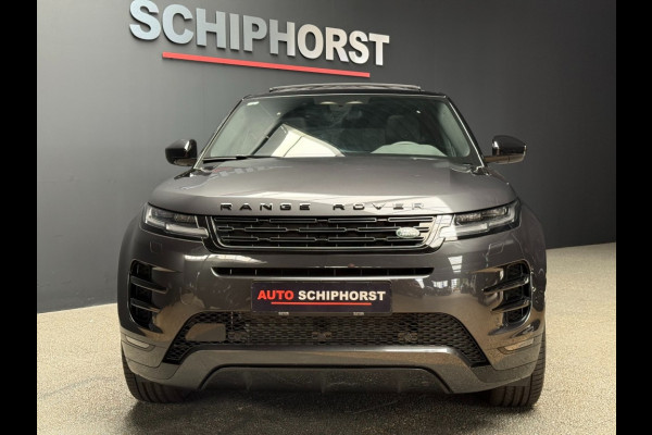 Land Rover Range Rover Evoque P300/P270e SE Dynamic/pano schuifdak/Carpathian Grey/5jr garantie Land Rover Range Rover Evoque P300/P270e SE Dynamic/pano schuifdak/Carpathian Grey/5jr garantie