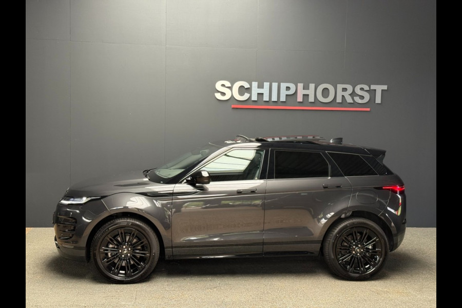 Land Rover Range Rover Evoque P300/P270e SE Dynamic/pano schuifdak/Carpathian Grey/5jr garantie Land Rover Range Rover Evoque P300/P270e SE Dynamic/pano schuifdak/Carpathian Grey/5jr garantie
