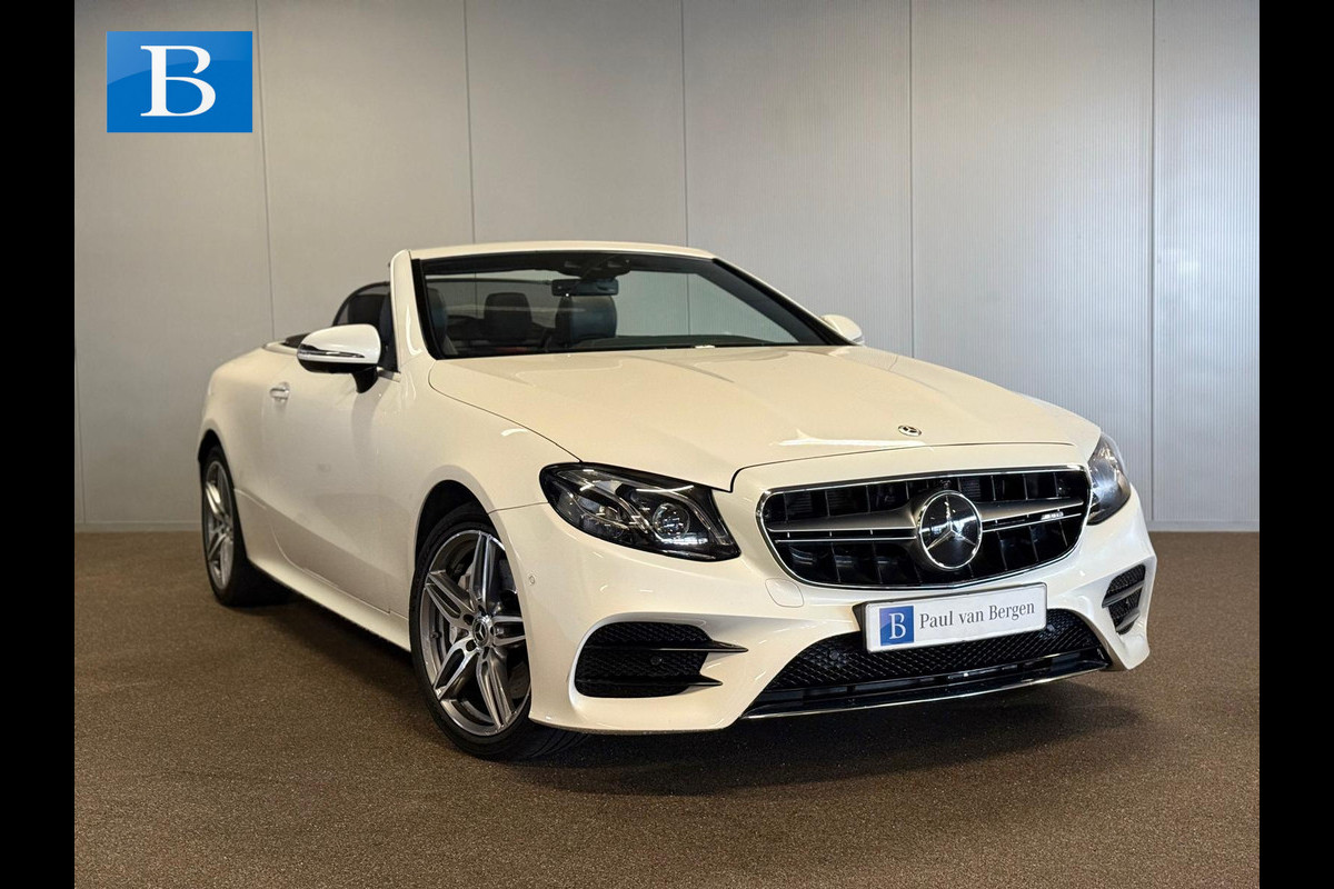 Mercedes-Benz E-Klasse Cabrio 400 4MATIC AMG STYLING-MEMORY-LUCHTVERING-AIRSCARF-BURMESTER-ZEER COMPL Mercedes-Benz E-Klasse Cabrio 400 4MATIC AMG STYLING-MEMORY-LUCHTVERING-AIRSCARF-BURMESTER-ZEER COMPL