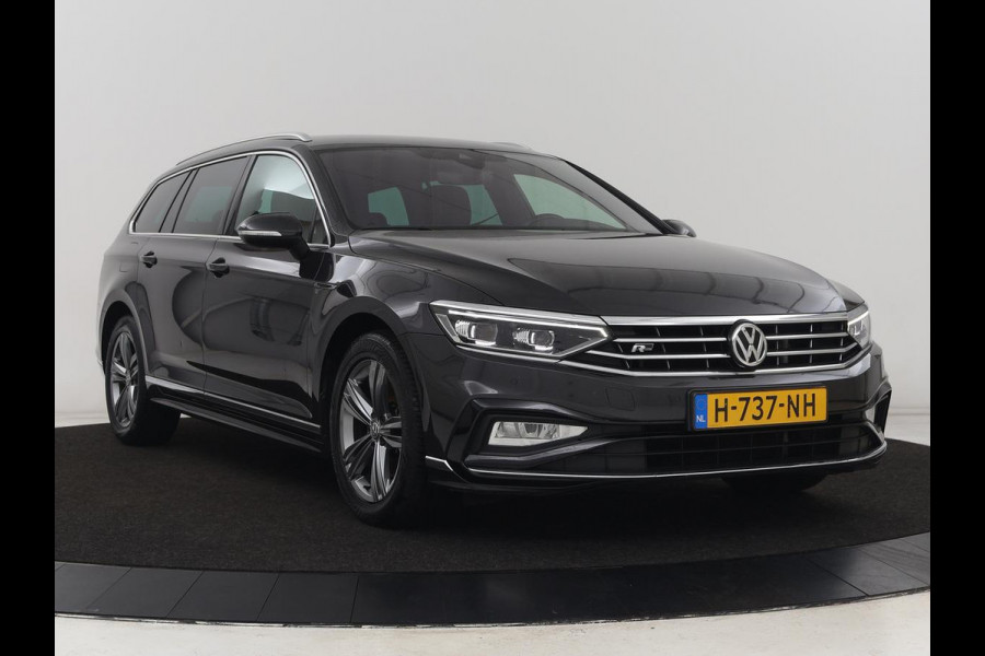 Volkswagen Passat 1.5 TSI Elegance Business R | Leder/Alcantara | Stoelverwarming | Trekhaak | Adaptive cruise | Matrix LED | Keyless | Carplay | Navigatie | Virtual Cockpit | Parkeerhulp | R Line